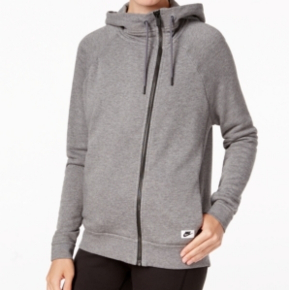 Women's Nike 'Modern' Cotton Blend Hoodie - Picture 3 of 3